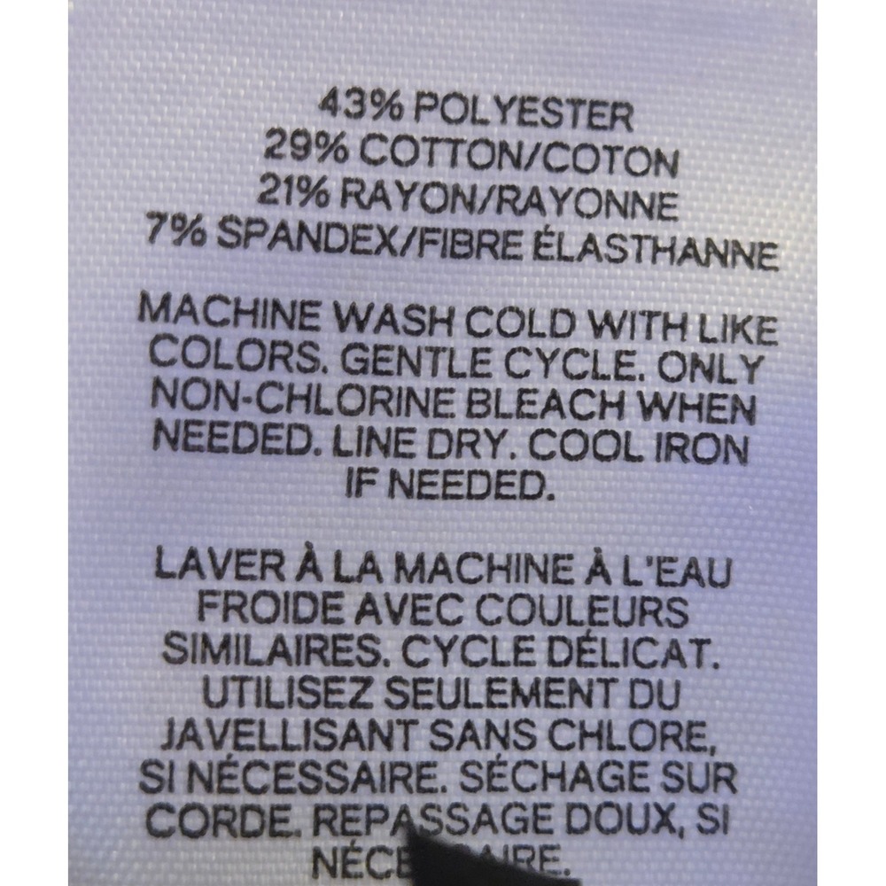 Express Stretch Mid-Rise Columnist Barely Bootcut Pants Women's 8 Blue Stretch - Picture 10 of 10